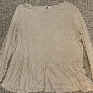 Old Navy Peplum Top